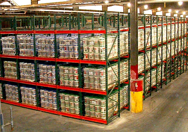 Pallet Flow Rack - Industrial Warehouse Racking