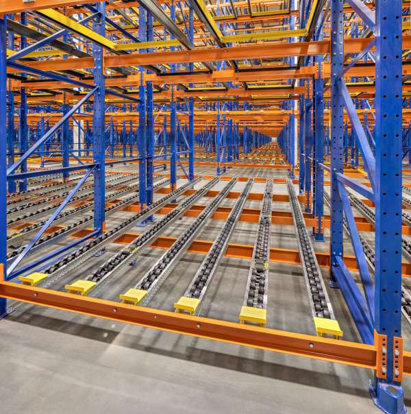 Pallet Flow Rack - Industrial Warehouse Racking