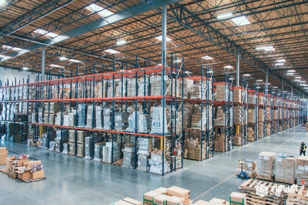 Pallet Rack layout for why selective rack fits so many dfw buildings